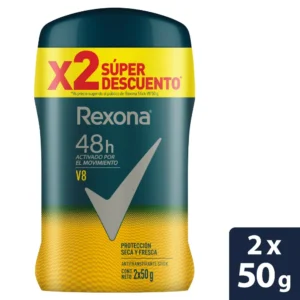 ANTITRANS. REXONA FOR MEN V8 - BARRA x 50 GR