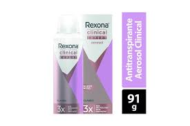 ANTITRANSP. REXONA CLINICAL EXPERT CLASSIC AEROSOL - FCO x 150 ML (91 GR)