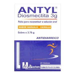 ANTYL 3 GR POLVO PARA SLN ORAL - CAJA x 20 SOBRES x 3.76 GR C/U