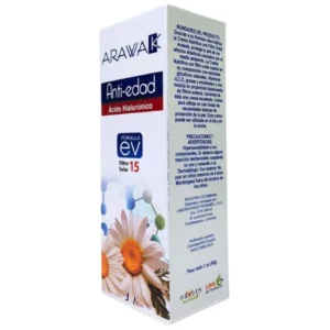 ARAWAK CREMA ANTIEDAD + ACIDO HIALURONICO CON FILTRO SOLAR 15 - FCO x 60 GR