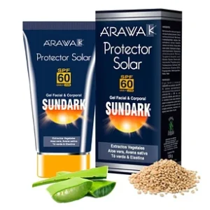 ARAWAK GEL HIDRATANTE REFRESCANTE PARA DESPUES DEL SOL FACIAL-CORPORAL SUNDARK - FCO x 120 GR