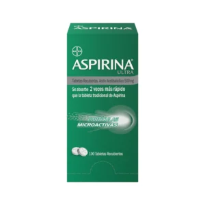 ASPIRINA ULTRA 500 MG  - CAJA x 100 TAB