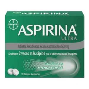 ASPIRINA ULTRA 500 MG - CAJA x 20 TAB