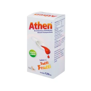 ATHEN BROMHEXINA/GUAYACOLATO JARABE X 120 ML