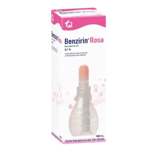 BENZIRIN ROSA 0.1% DUCHA VAG CON ROCIADOR - FCO x 140 ML (LAB MK)