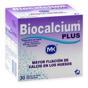BIOCALCIUM PLUS POLVO EFERVECENTE - CAJA x 30 SOB x 5 GR C/U