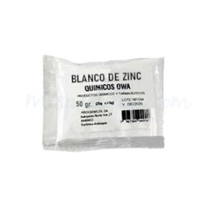 BLANCO DE ZINC - SOBRE x 50 GR