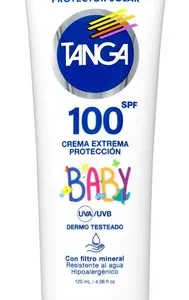 BLOQUEADOR SOLAR TANGA SPF 100 BABY CREMA EXTRAMA PROTEC. TOP - TUBO x 120 ML