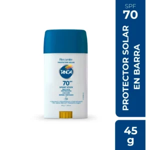 BLOQUEADOR TANGA SPF 70 BARRA FACIAL X 45G