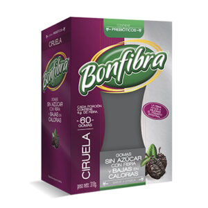 BONFIBRA GOMAS CIRUELA - CAJA x 60 UND