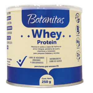 BOTANITAS WHEY PROTEINA EN POLVO TX250GR