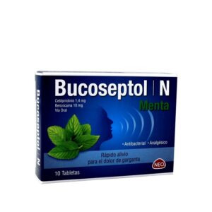 BUCOSEPTOL MENTA CAJA x 10 TAB