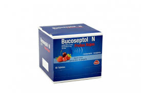 BUCOSEPTOL N FRUTOS ROJOS - CAJA x 60 TAB