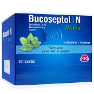 BUCOSEPTOL N MENTA - CAJA x 60 TAB