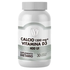 CALCIO 1200 MG + VITAMINA D3 400 UI JELAN - FCO x 30 CAP BLANDAS