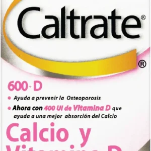 CALTRATE 600 PLUS M + VITAMINA D 400 UI - FCO x 30 TAB