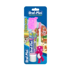 CEPILLO GOLD+CREMA 70G NIÑAS ORAL PLUS