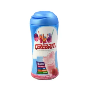 CEREBRIT 10+ KOLA GRANULADA SABOR FRESA - TARRO x 135 GR