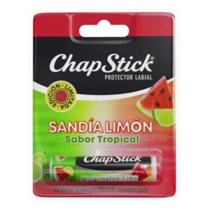 CHAP STICK SANDIA LIMON SABOR TROPICAL - BLISTER x 1 BARRA LABIAL