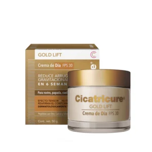 CICATRICURE ANTI-EDAD ANTI ARRIGAS GOLD LIFT CREMA DE DIA FPS 30 - FCO x 50 GR