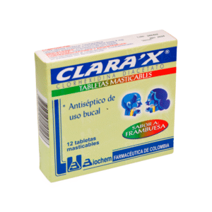 CLARA`X - CAJA x 12 TAB
