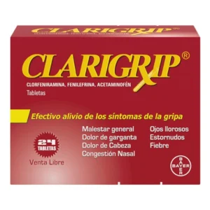 CLARIGRIP - CAJA x 24 TAB