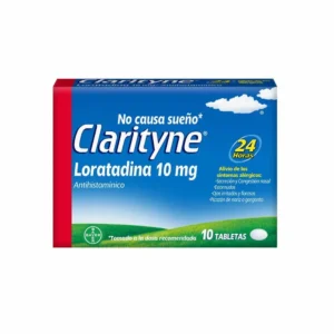 CLARITYNE 10 MG - CAJA x 10 TAB