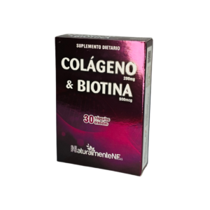 COLAGENO 200 MG + BIOTINA 900 MCG - CAJA x 30 CAPS BLANDAS