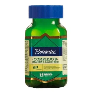 COMPLEJO B + CALCIO + VITAMINA C +ZINC - FCO x 60 TAB