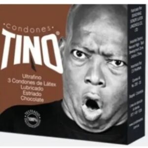 CONDONES TINO - ULTRA FINO ESTRIADO FRAGANCIA CHOCOLATE x 3 UND