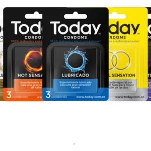 CONDONES TODAY SURTIDO OFERTA PAGUE 30 LLEVE 36 BLISTERS X 3 UND