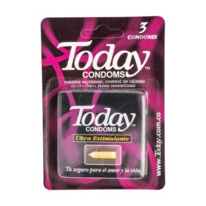 CONDONES TODAY ULTRA ESTIMULANTE BLISTER PAGUE 3 LLEVE 4 UND