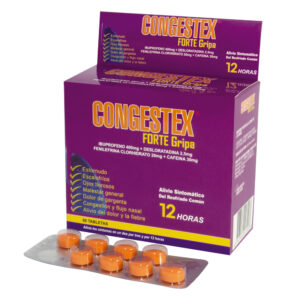 CONGESTEX FORTE GRIPA - CAJA x 80 CAP