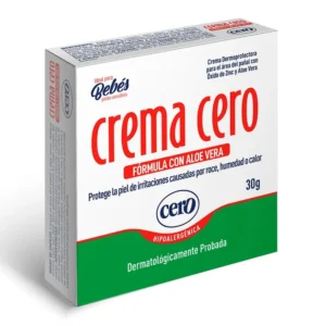 CREMA ALOE VERA CERO - CAJA x 30 GR