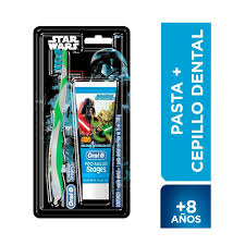 CREMA DENTAL + CEPILLON DENTAL ORAL B STAR WARS x 75 ML (100 GR) + 1 UND