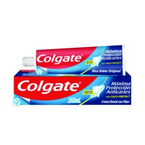 CREMA DENTAL COLGATE MAXIMA PROTECCION ANTICARIES - TUBO x 150 ML