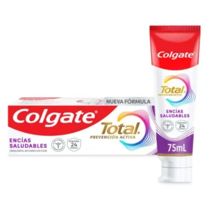 CREMA DENTAL COLGATE TOTAL 12 SALUD VISIBLE - ECONOPACK x 3 TUBOS x 75 ML C/U - OFERT ESP.