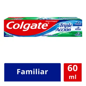 CREMA DENTAL COLGATE TRIPLE ACCION - TUBO x 60 ML