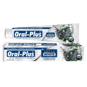 CREMA GEL DENTAL CARBON SUPER WHITE X30G ORAL PLUS