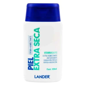CREMA HUMECTANTE PIEL EXTRASECA LANDER - FCO x 120 ML