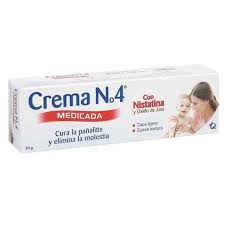 CREMA No.4 MEDICADA - TUBO x 30 GR