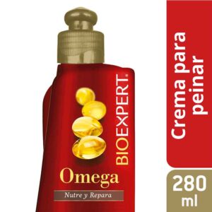 CREMA PARA PEINAR BIOEXPERT OMEGA NUTRE Y REPARA - FCO x 280 ML