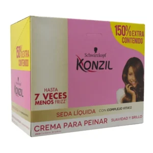 CREMA PEINAR KONZIL ACEITE ALMENDRAS COMPLEJO VITA12 - CAJA x 18 SOBRES x 25 ML