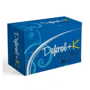 DEFEROL + K 2000 UI/150 MCG - CAJA x 30 CAPS BLANDAS DE GELATINA
