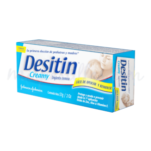 DESITIN CREAMY ANTIPAÑALITIS - TUBO x 57 GR