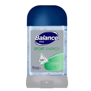 DESOD/ANTITRANS. BALANCE MEN SPORT ENERGY GEL - BARRA x 102 GR