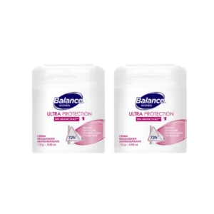 DESOD/ANTITRANS. BALANCE WOMEN ULTRA PROTECTION CREMA x 2 POTES x 100 GR C/U