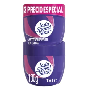 DESODORANTE LADY SPEED STICK CREMA TALC x 100GR - PAGUE 1 LLEVE 2 - OFERTA