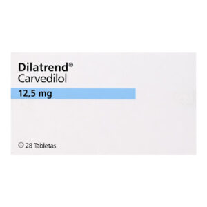 DILATREND 12.5 MG - CAJA x 28 TAB