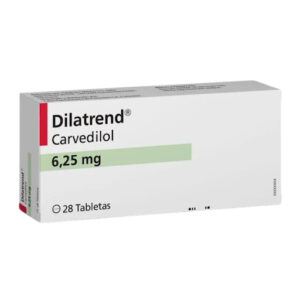 DILATREND 6.25 MG - CAJA x 28 TAB